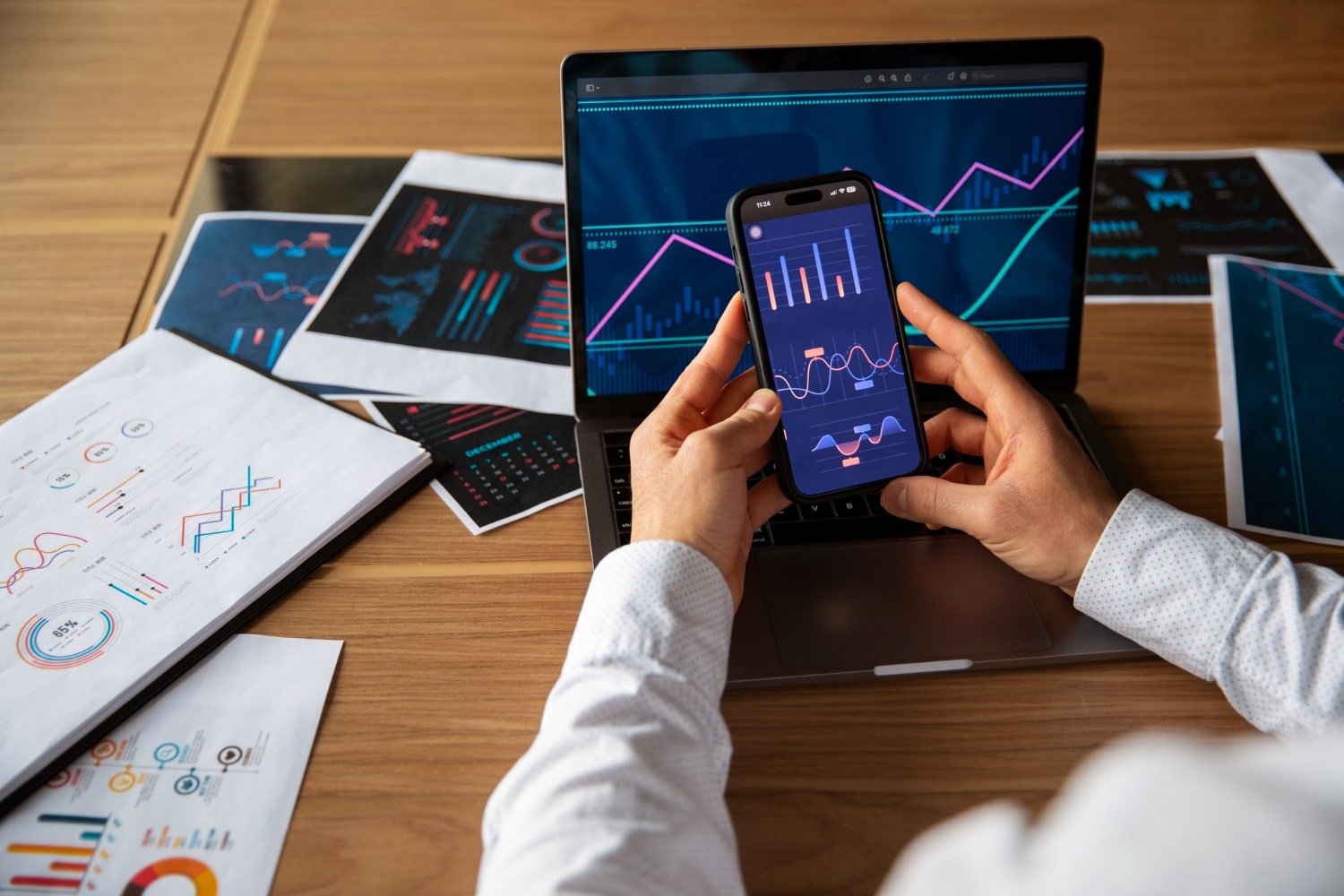 استخدام منصة MetaTrader 4 على الهاتف